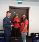 Młodzież XIX Letniej Akademii Kultury i Języka Polskiego w Sejmie.